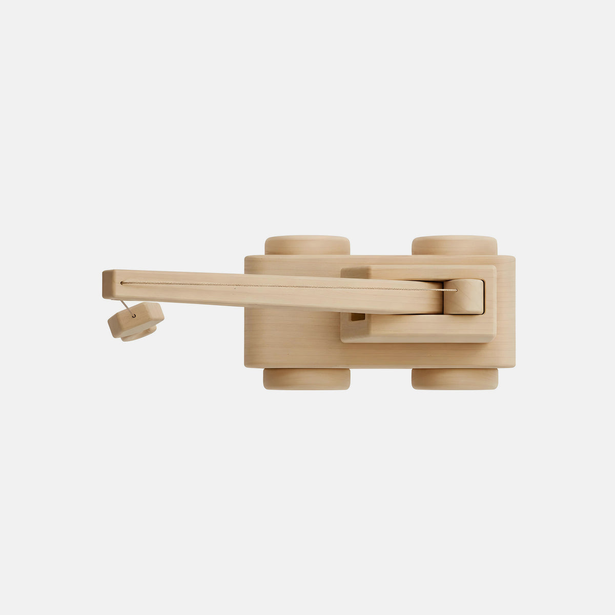 Wooden Toy Mobile Crane