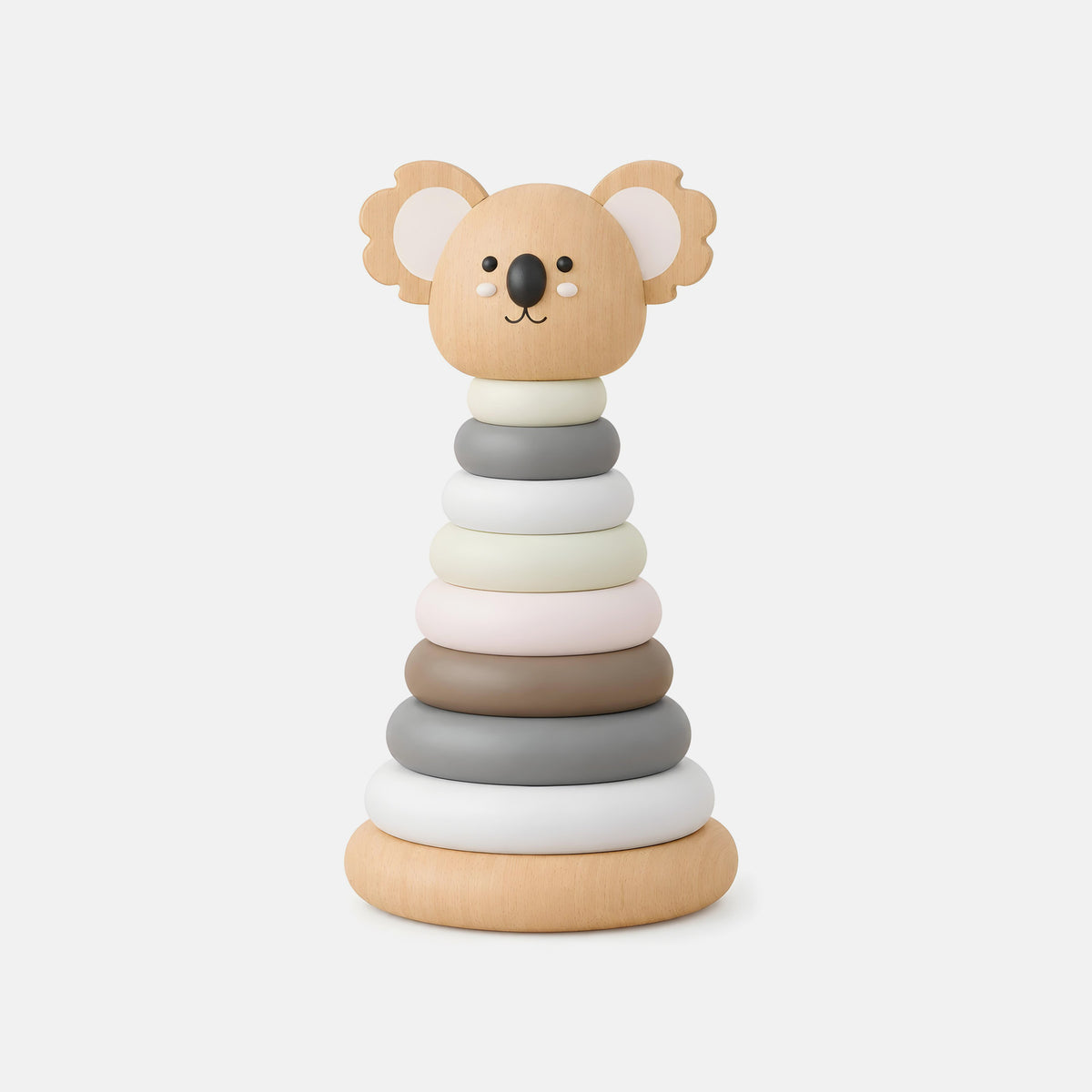 Wooden Stacking Rings Toy