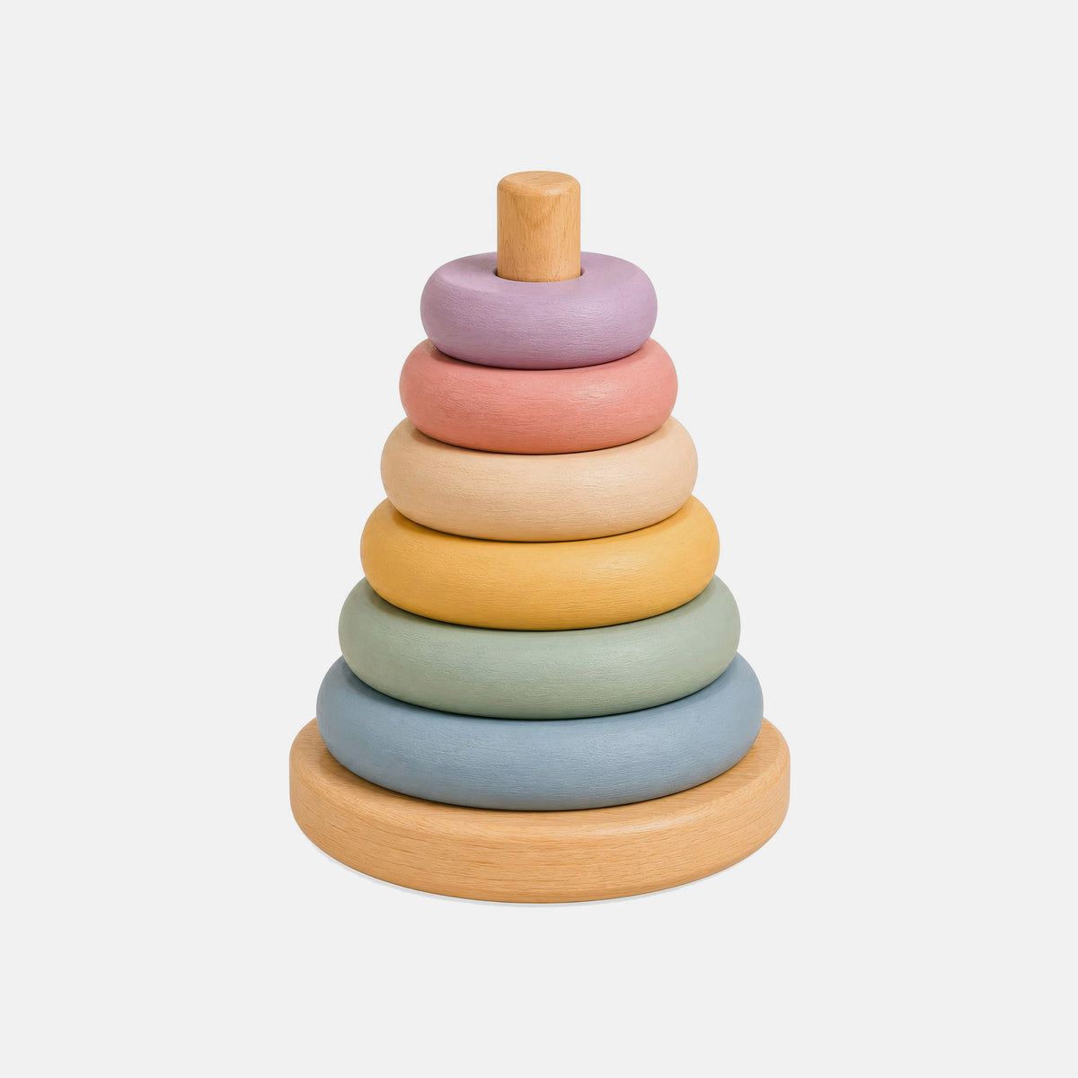 Wooden Stacking Rings Toy