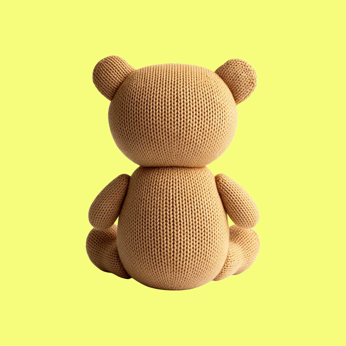 Knitted Plush Bear