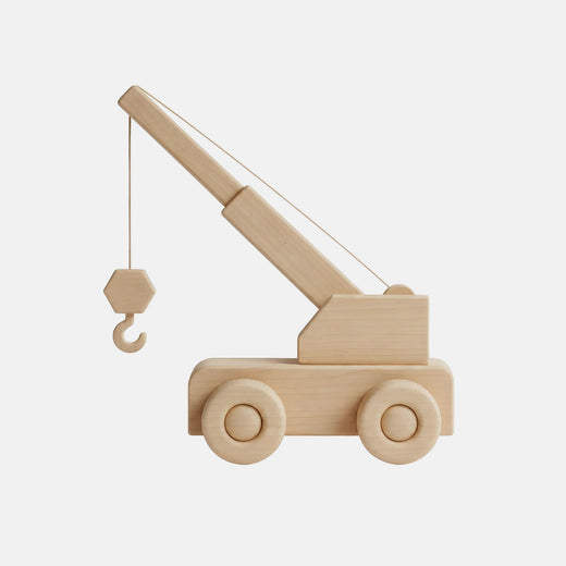 Wooden Toy Mobile Crane