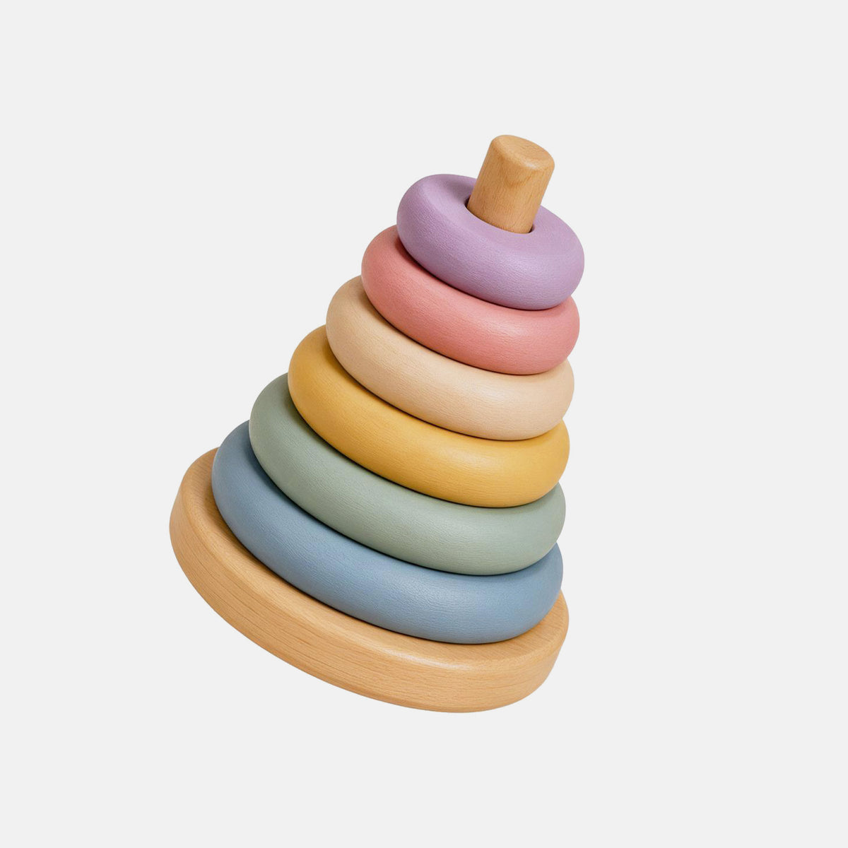 Wooden Stacking Rings Toy